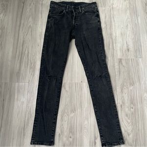 H&M Black Skinny Jeans 29